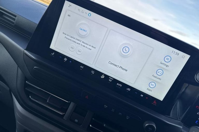 2024 Ford E-Transit 320 Limited AUTO L1 SWB RWD 100kW 65kWh Low Roof, DEMO, 17inch CARBONISED A P...