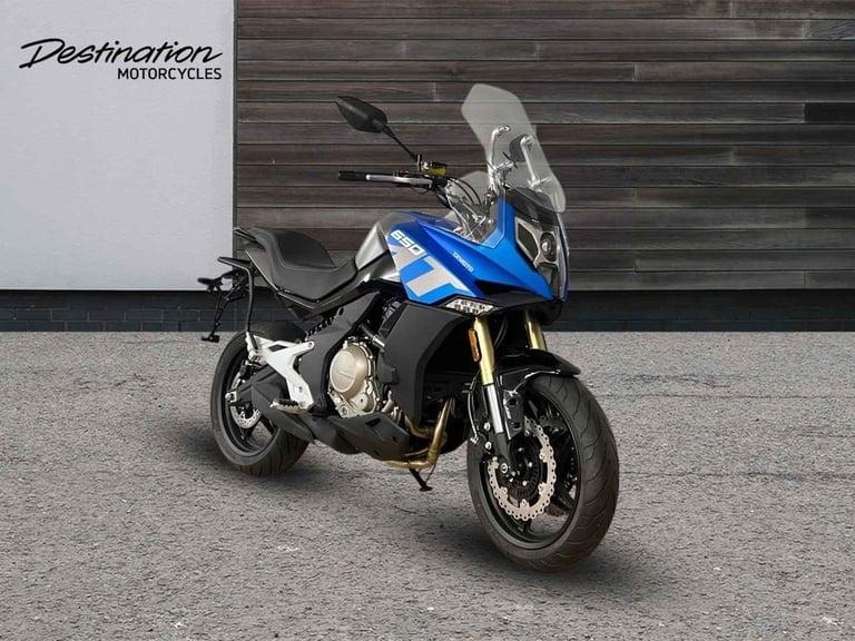 2025 Cf Moto Mt 650MT Petrol blue 6 Speed