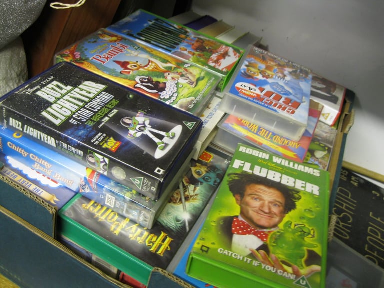 VARIOUS VHS TAPES, GUNNISLAKE PL18 9NA