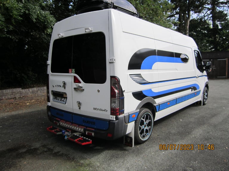 stunning unique custom movano camper/race van