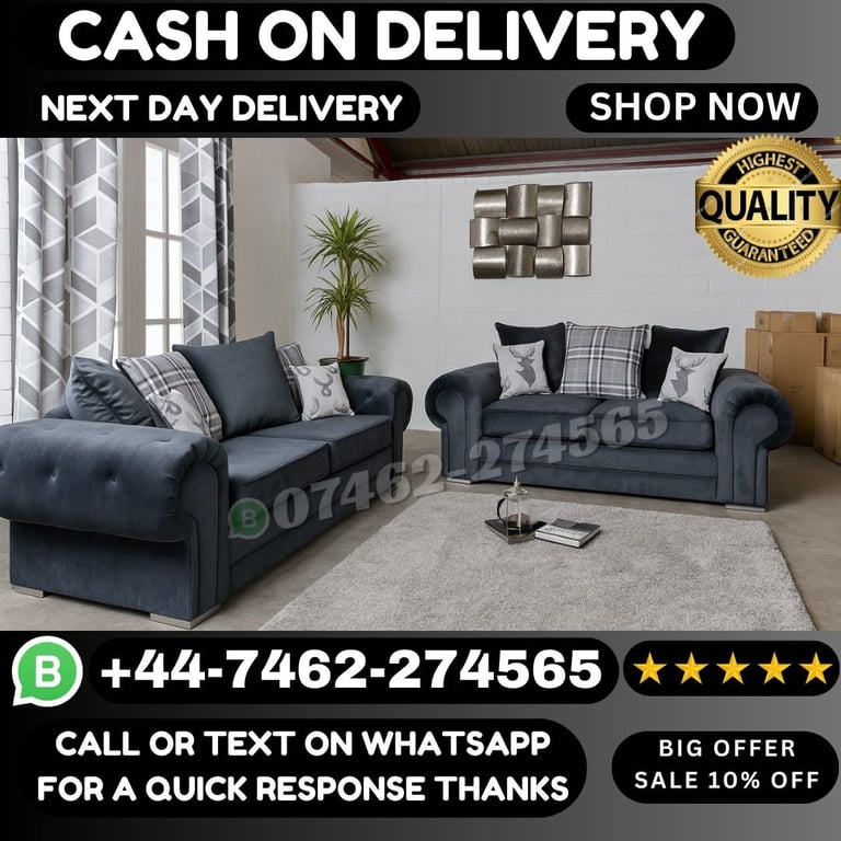 🛋️Sofas for Sale – All Styles & Colours Available with Fast Delivery!