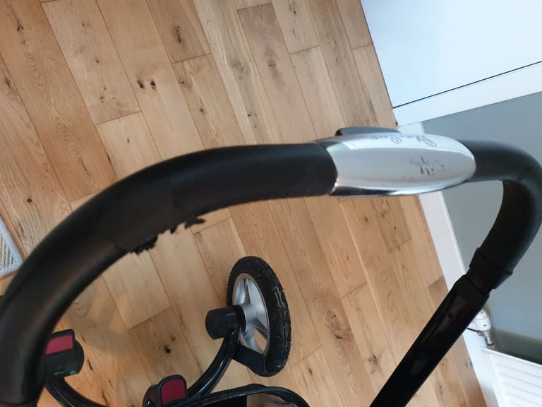 Wheel Replacement Silver Cross Surf Replacement Handle Silver