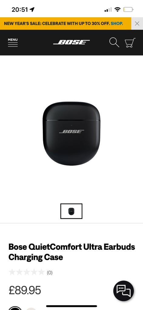 Bose Quiet Comfort Ultra charger