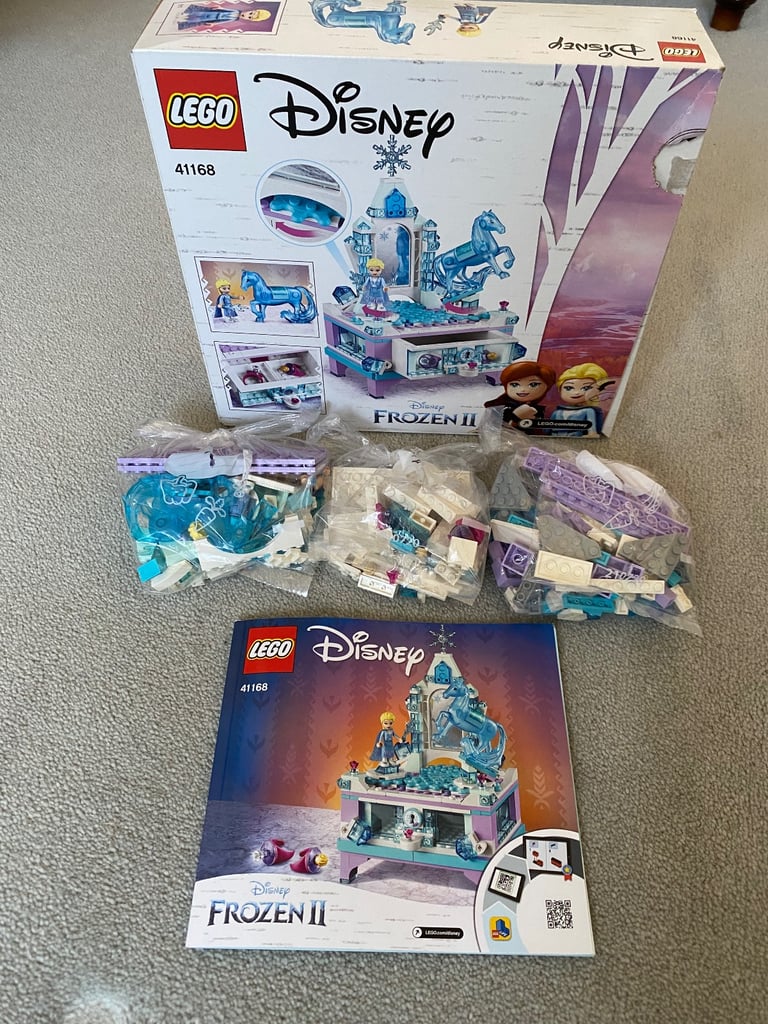 Lego Disney Elsa's jewellery Box 41168 complete, bagged, with instructions & box