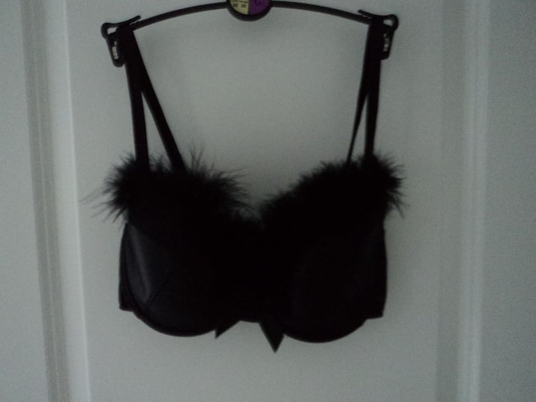 Brand new black 'Christmas' style bra.