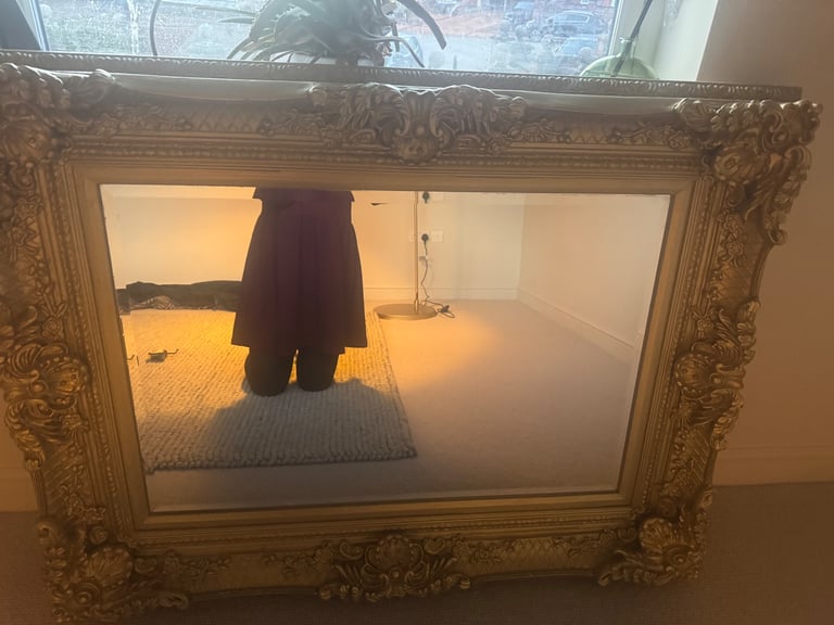 image for Ornate gold mirror