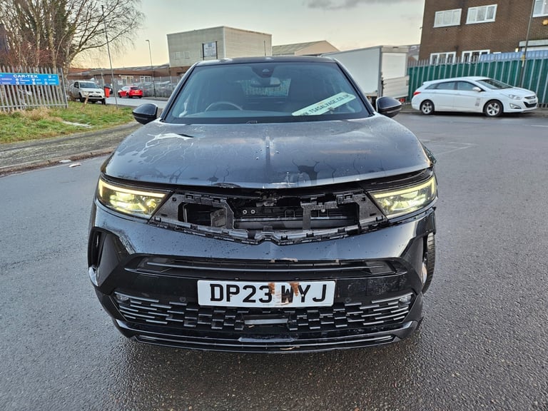 2023 23 Vauxhall Mokka 1.2 Turbo 136 Ultimate 5dr Black Damaged Salvage