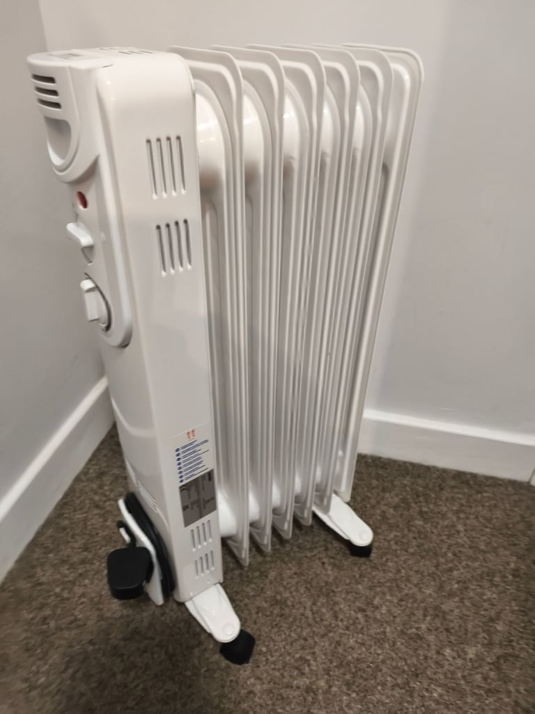 image for Electric 1500W Oil Filled Radiator 