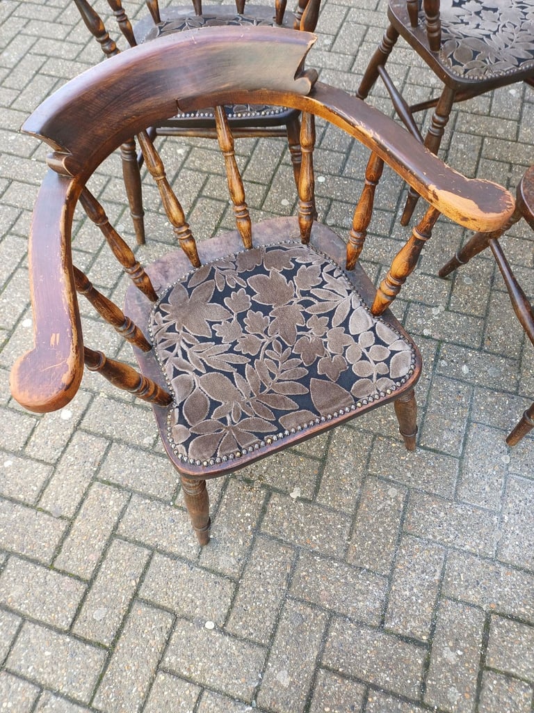 4 x captains pub chairs
