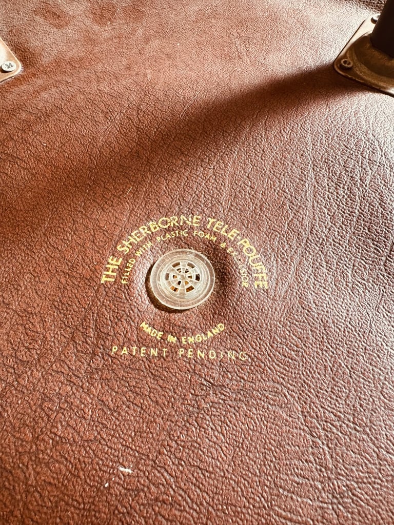 Mid century footstool 