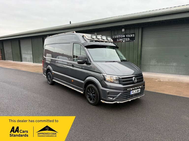 VOLKSWAGEN CRAFTER TRENDLINE RWD 2.0TDI 177 MWB GREY EURO 6 ***VAT INCLUDED***