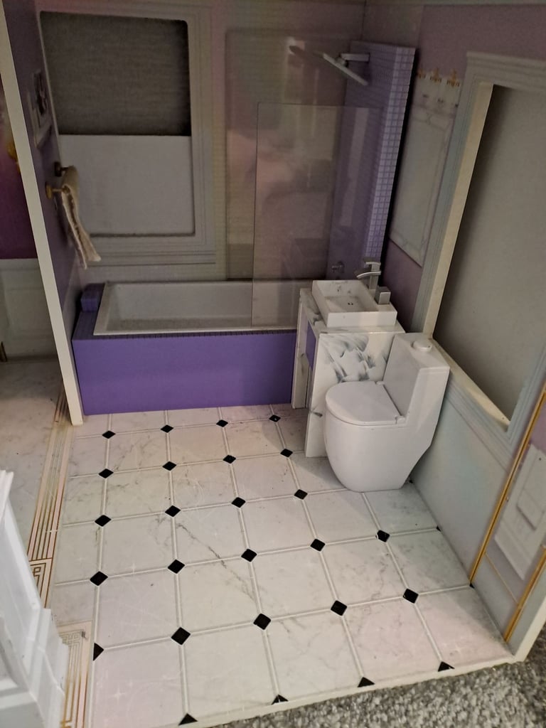 Rainbow high dolls house complete 