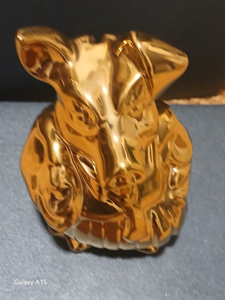 NatWest Gold Pig ANNABELLE 2007 Limited Edition 