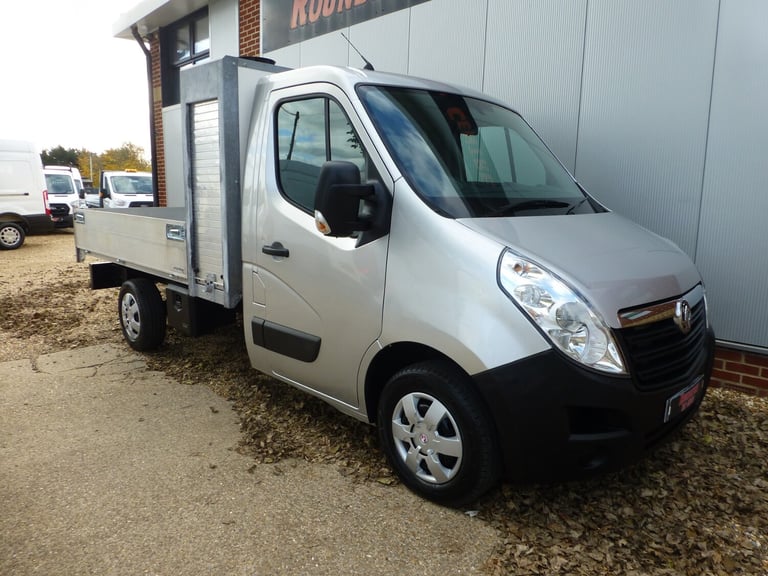 2019 Vauxhall Movano £  46  A WEEK - 2019 VAUXHALL MOVANO 2.3 MWB DROPSIDE TRUCK T/BOX AC EU6 Dro...