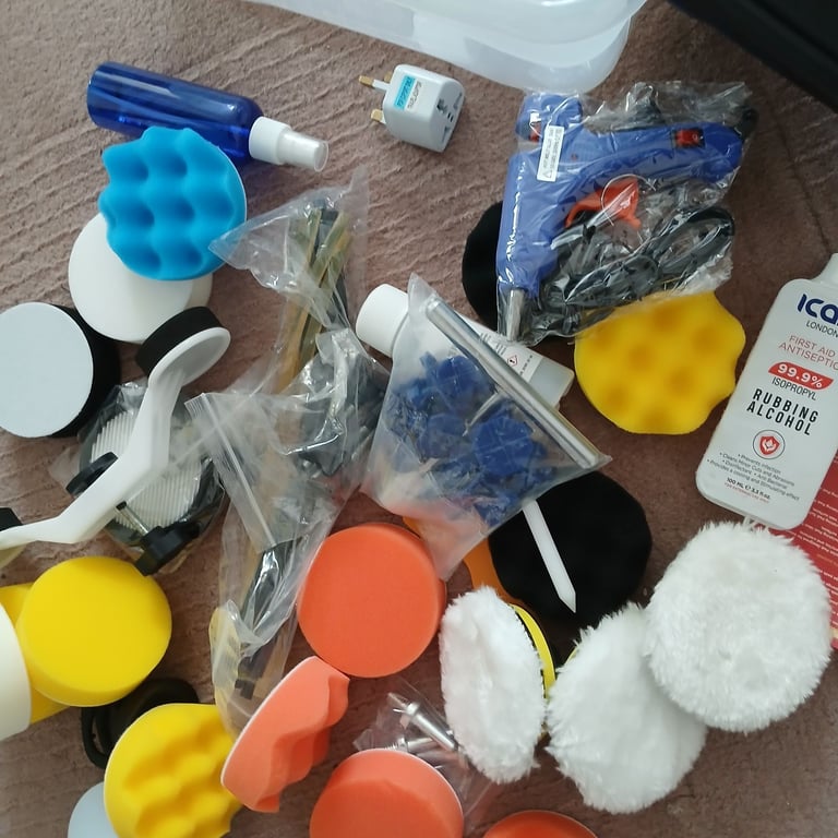 Body repair items unused