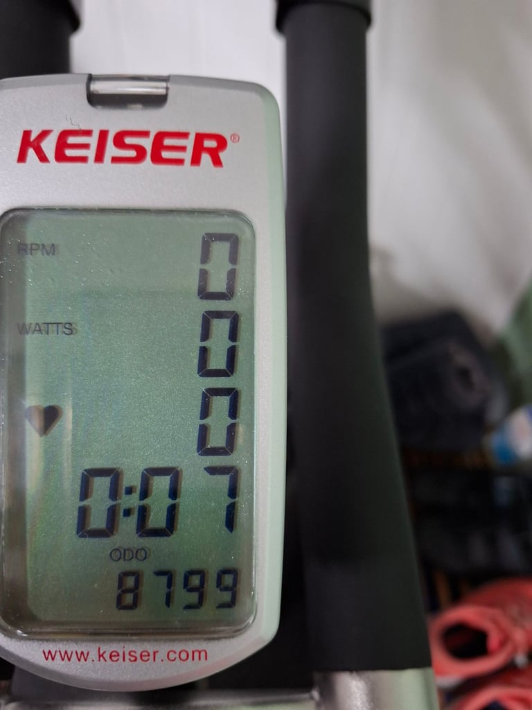 Keiser m3i lite spin bike. Great condition