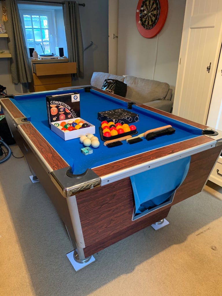 image for Super league pool table with extras (SOLD)
