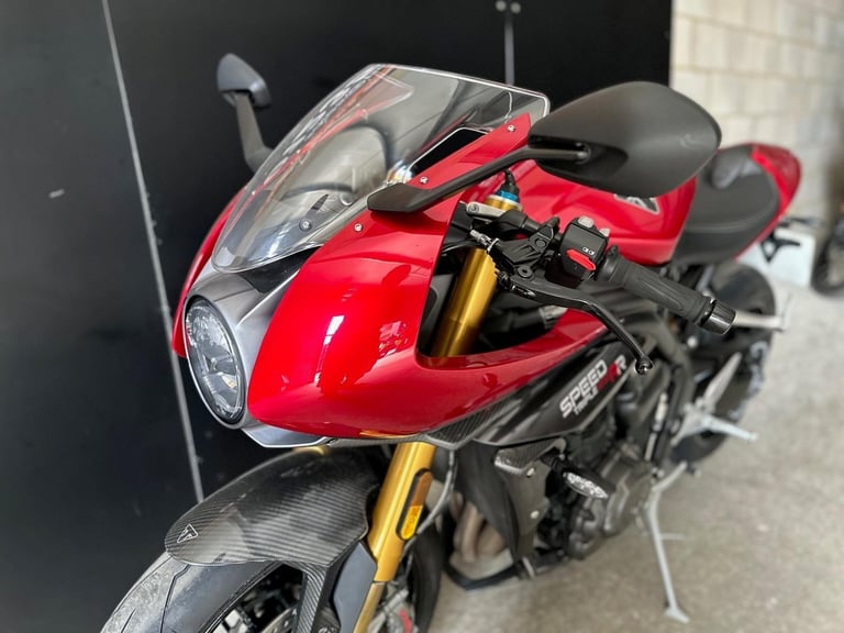 Stunning Low Mileage 2021/71 Triumph Speed Triple 1200 RR Motorcycle 