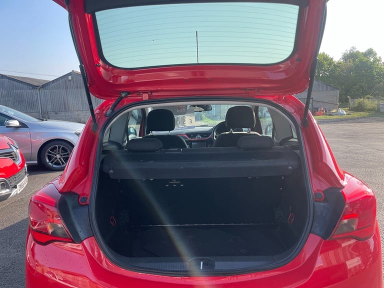 VAUXHALL CORSA 1.4 GRIFFIN with full main dealer service history, bright red,