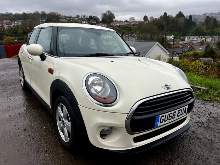 2016/66 MINI COOPER 5DR F55 1.5 HATCH WHITE FSH TURBO F56 5 DOOR £20 CHEAP TAX