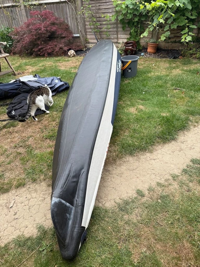Inflatable kayak and SUP, 2 person, 4m65 x 0.78m, with all accessories