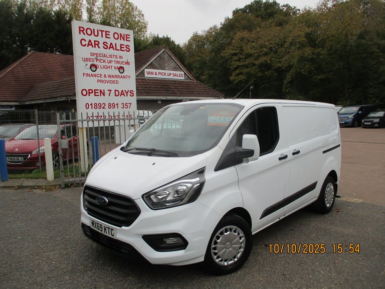 2019 Ford Transit Custom 2.0 EcoBlue 130ps Low Roof Trend Van PANEL VAN Diesel Manual