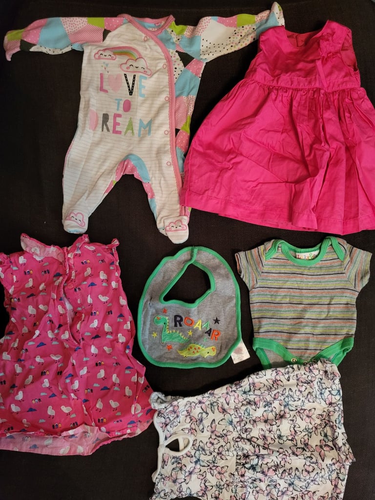 image for Baby Girl Clothes 0–12m – Bargain at 50p Each! 🍼💖