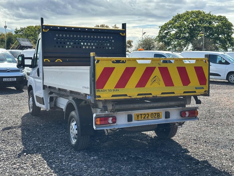 2022 Citroen Relay 2.2 BlueHDi 35 Plus Ready To Run Tipper L2 Euro 6 (s/s) 2dr CHASSIS CAB Diesel...