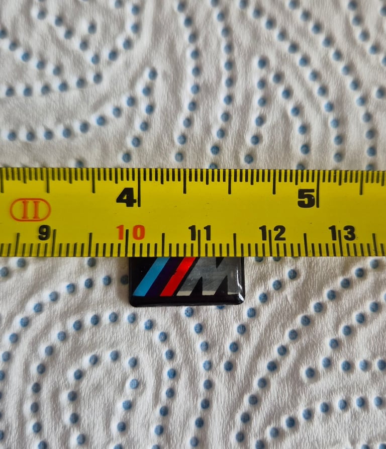 BMW M Sport Alloy Wheel Badge Emblem x 4