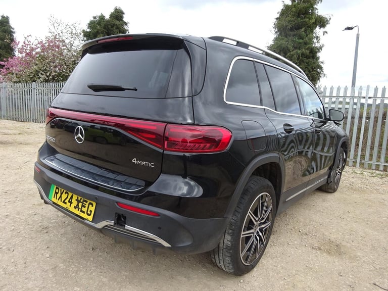 2024 24 REG MERCEDES EQB 350 AMG LINE EXECUTIVE ELECTRIC AUTO DAMAGED SALVAGE