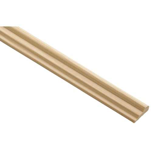 3x pine Broken Ogee moulding (each 15 x 8 x 2400mm)