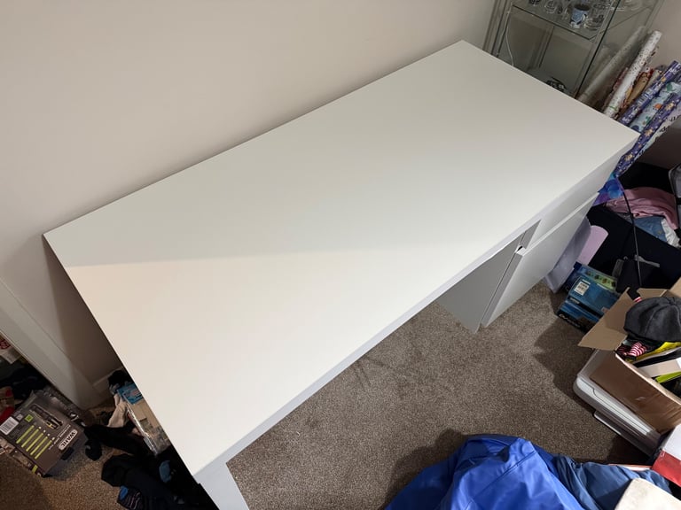 IKEA Malm Office Desk White 