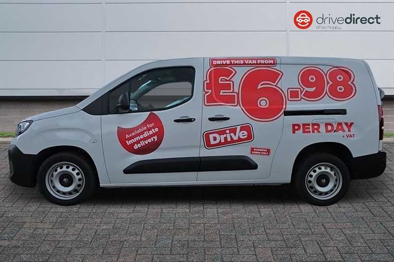 2024 Vauxhall Combo 1.5 Turbo D 2300 Prime XL Panel Van 6dr Diesel Manual LWB Euro 6 (s/s) (100 P...