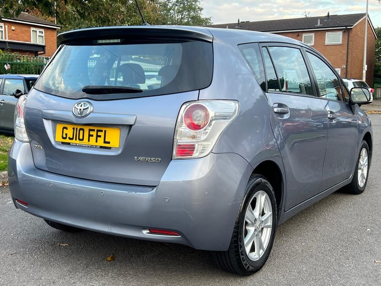 2010 Toyota Verso 1.6 V-matic TR 5dr MPV Petrol Manual