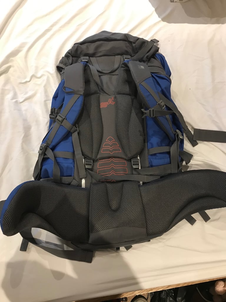 Karrimor Backpack Travel Pack Rucksack SA1 Munro 65 litres + Raincover hiking mens big back bag