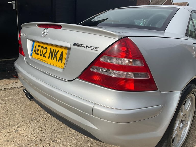 2002 Mercedes-Benz SLK 3.2 SLK32 AMG 2dr CONVERTIBLE Petrol Automatic