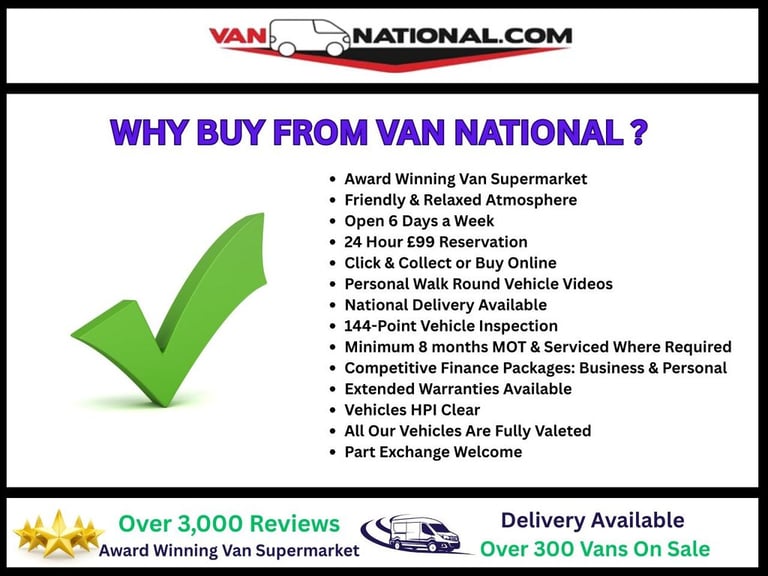 FORD TRANSIT 2.0 350 ECOBLUE LEADER L3 H3 FWD 105 BHP LWB DIESEL