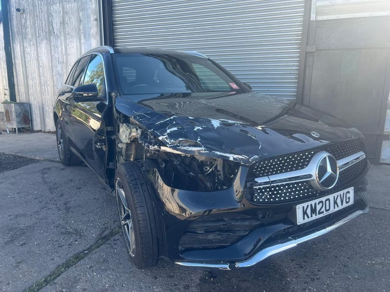2020 20 REG MERCEDES GLC 220 AMG LINE 4MATIC DAMAGED REPAIRABLE SALVAGE