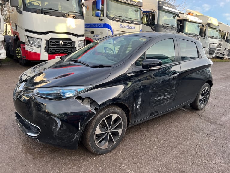 2018 RENAULT ZOE DYNAMIQUE NAV 65KW AUTO DAMAGED SALVAGE CAT N 