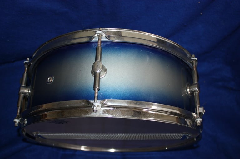 Mapex Limited Edition Ice Blue 14in x 5in Wooden Refurbished Snare Drum ~ £85 ono