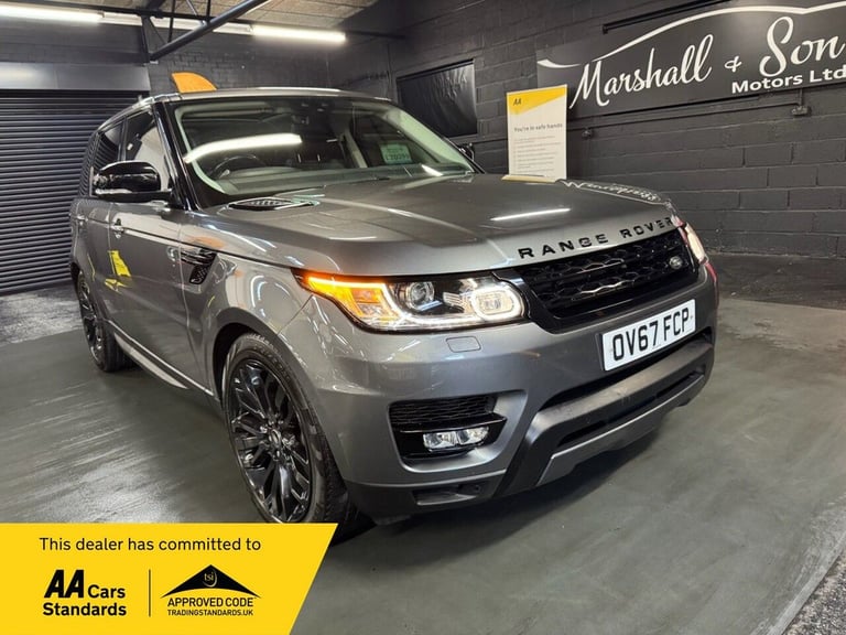 2017 67 LAND ROVER RANGE ROVER SPORT 3.0 V6 HSE DYNAMIC SUV 5DR PETROL AUTO 4WD 