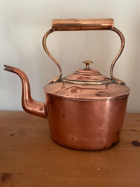 Antique Copper Kettle