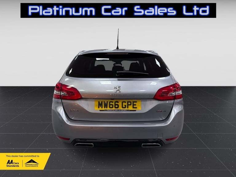 2016 PEUGEOT 308 PURETECH S/S SW GT LINE ESTATE Petrol