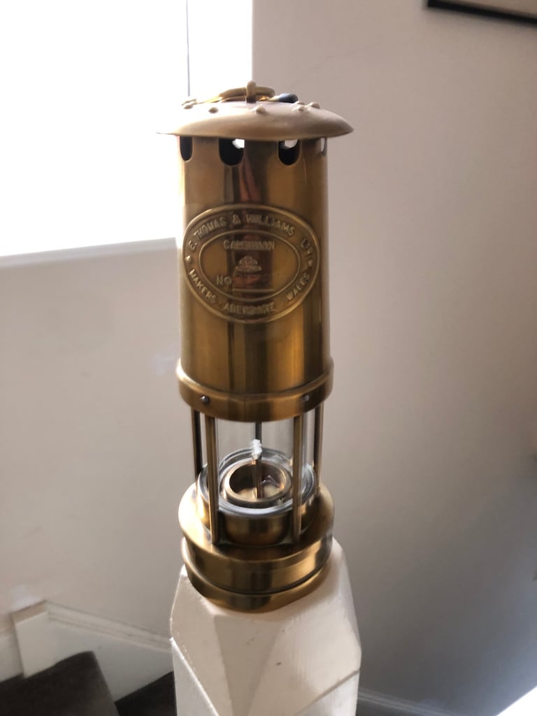image for Brass miners lamp 