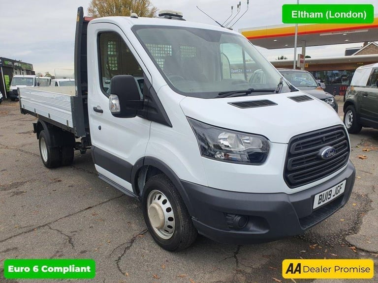 image for 2019 Ford Transit 2.0 350 L2  130 BHP SINGLE CAB TIPPER, REAR TWIN WHEEL, ALLOY 