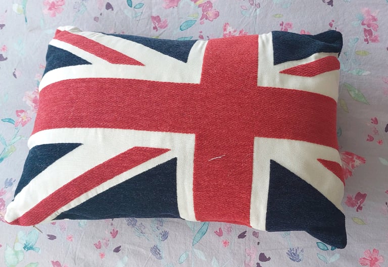 Union Jack oblong cushion 