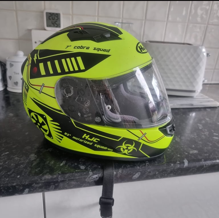 image for 2 hjc helmets good condition 