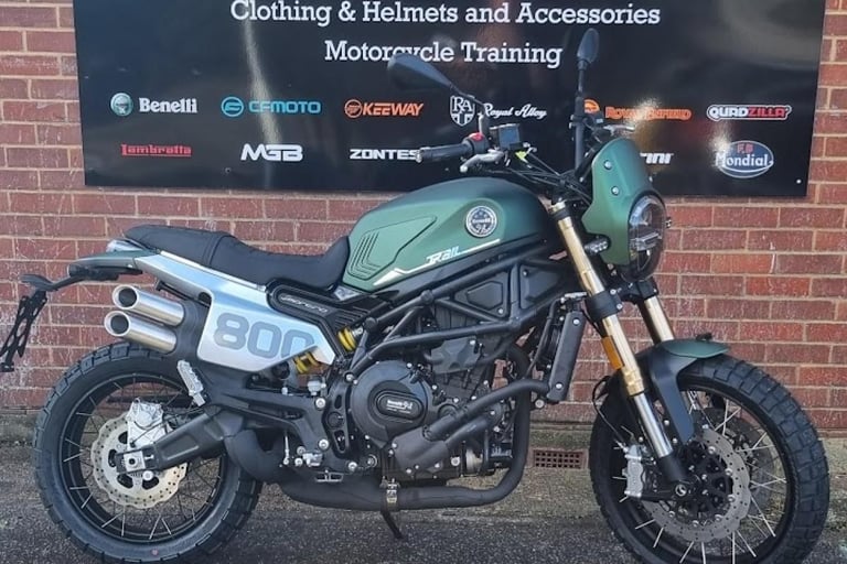 Benelli Leoncino 800 Trail Retro Bike Motorcycle Naked NEW 2024 74 Plate Pre...
