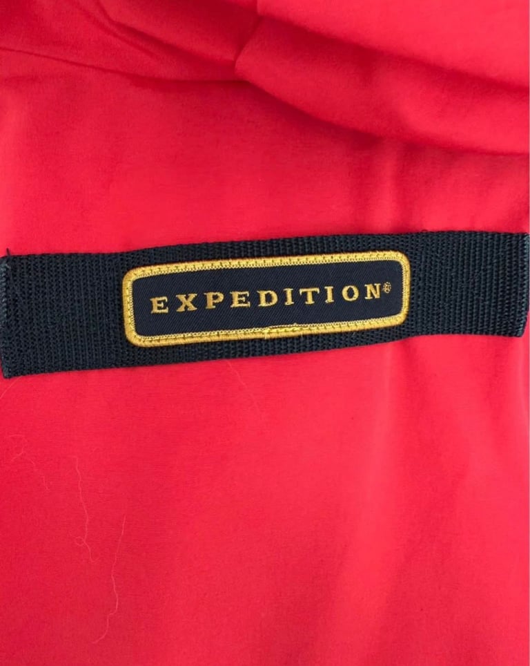 Genuine mens red expedition canada goose coat