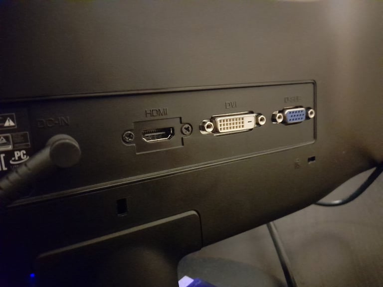 24 inch 1080p Computer Monitor ACER LED Eco display 1920 x 1080 